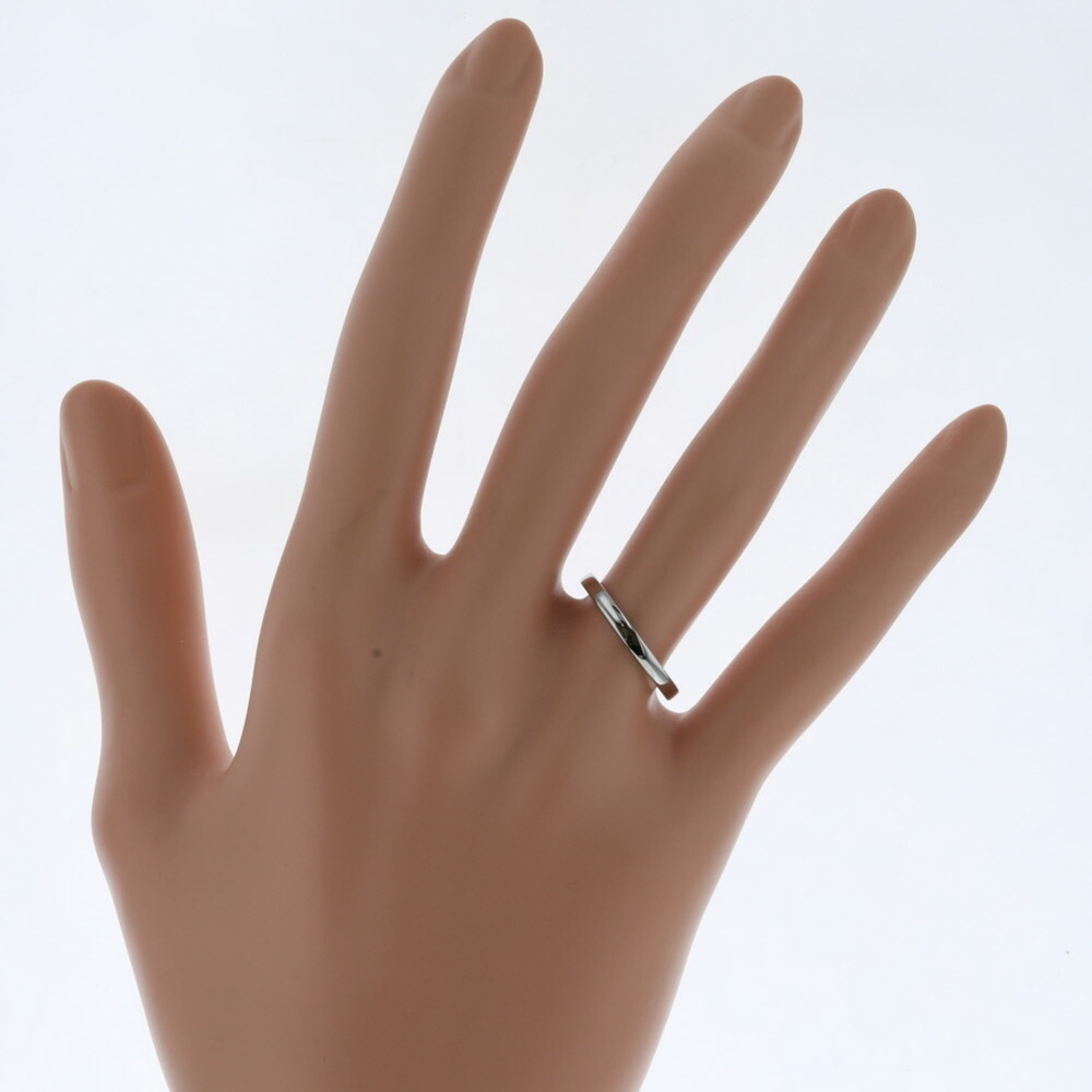 CARTIER Ring Ballerina Wedding Width Approximately 2.1mm Platinum PT950 No. 12 W - Picture 5 of 5